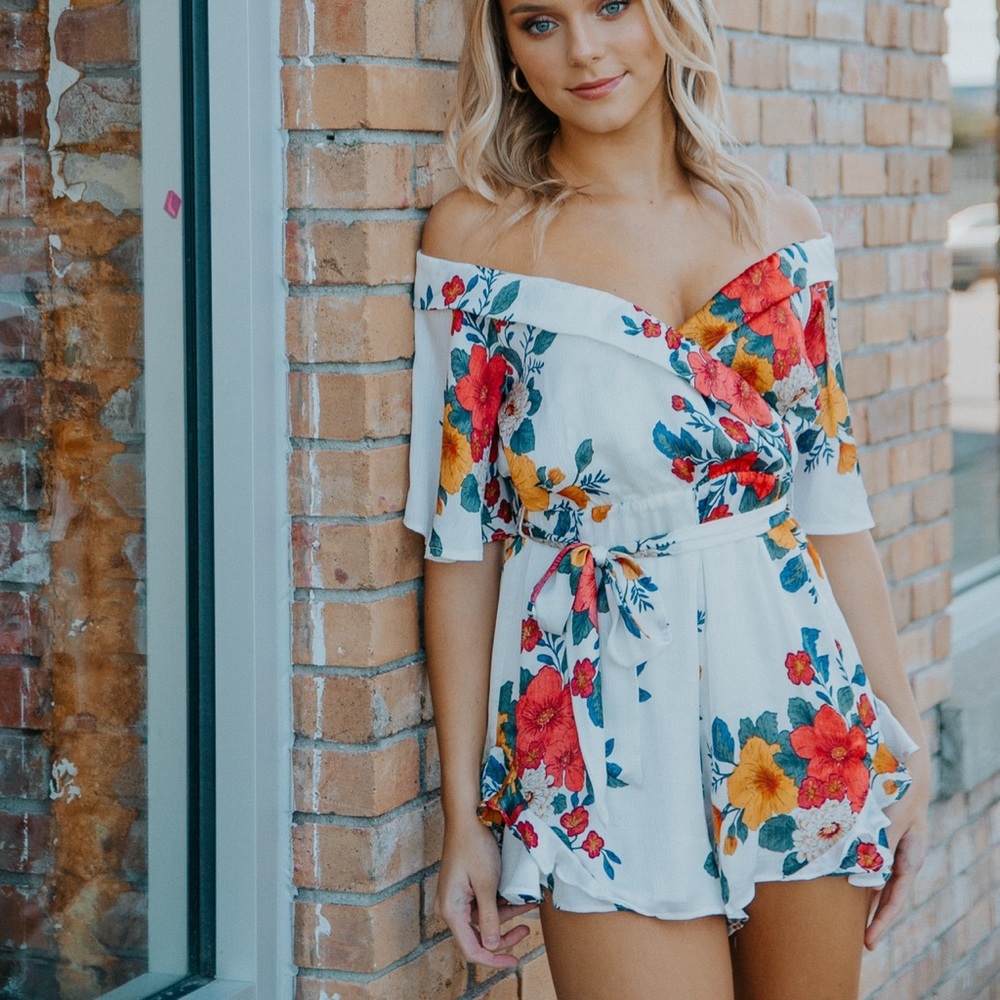 Floral Romper